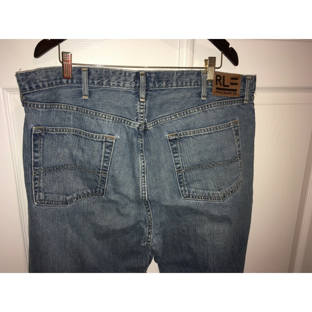 Polo Ralph Lauren Jeans Mens Size 40 x 33 Classic Rise Straight Leg Designer
